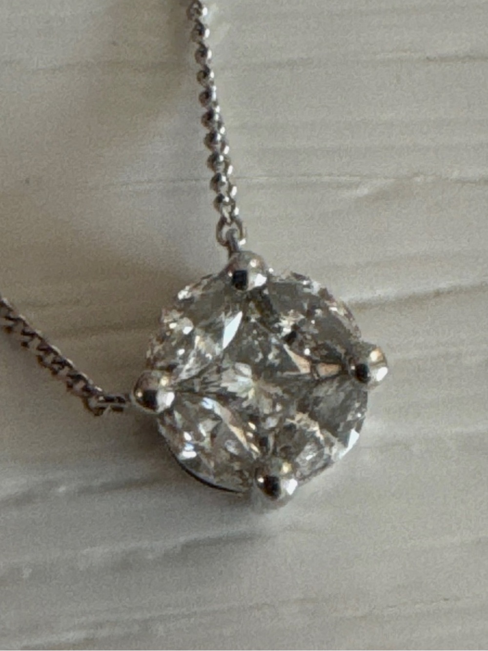 Ring Concierge Illusion Diamond Necklace